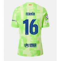 Camiseta Barcelona Fermin Lopez #16 Tercera Equipación Replica 2024-25 mangas cortas